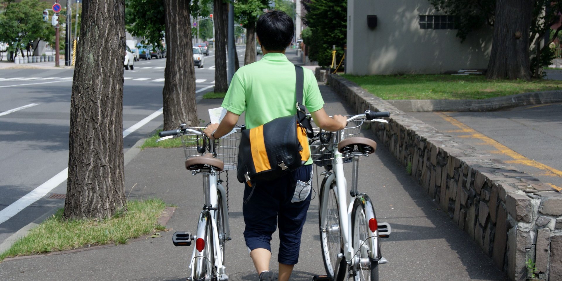 NPO法人ポロクル。自転車を通した、新しいまちづくりに関わるのが、大学生を中心としたクルーたち。